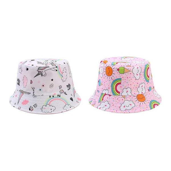 Kids Printed Bucket Hat, Assorted