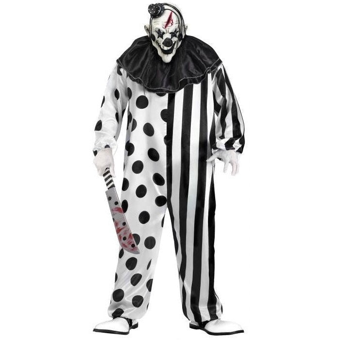 Killer Clown Adult Plus Sized Costume