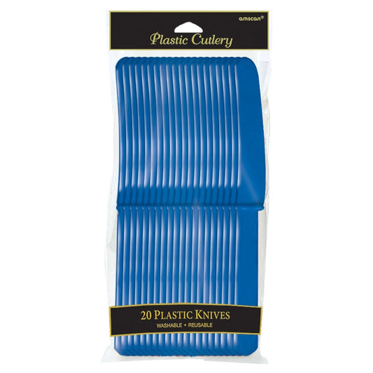 Knives - Bright Royal Blue, 20 Count