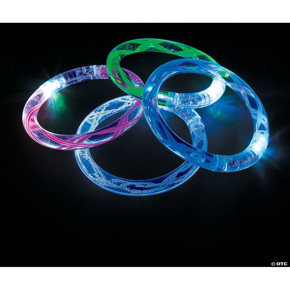 LED Light Up Flashing Bracelets