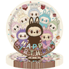 Lafufu Happy Birthday 9" Dinner Plates, 24 Count