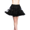 Layered Black Tulle Petticoat