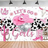Let's Go Girls Party Backdrop