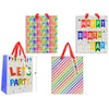 Let's Party Gift Bag Small 18x23x10cm Assorted