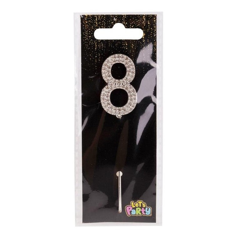 Let's Party Rhinestone Cake Topper #8