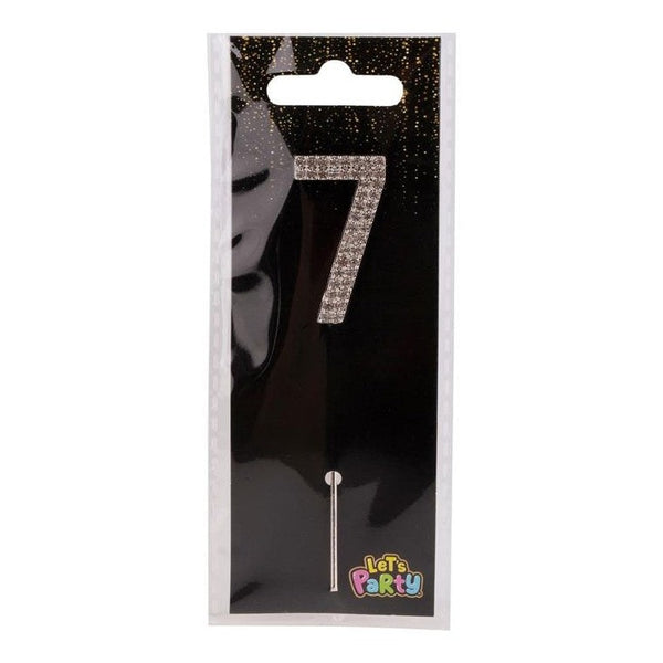 Let's Party Rhinestone Cake Topper #7