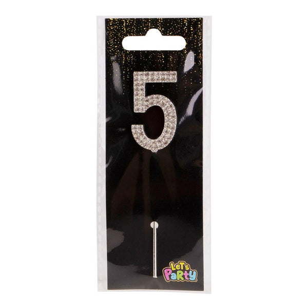 Let's Party Rhinestone Cake Topper #5