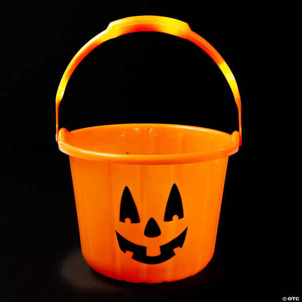 Light Up Jack-O'-Lantern Trick-or-Treat Bucket