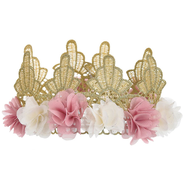 Little Miss One-derful Lace Crown