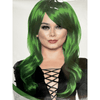 Long Sassy Green Wig