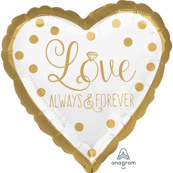 Love Always & Forever 18" Foil Balloon