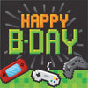 Lunch Napkins 16 Count 2 Piece Gaming Party Happy Birthday