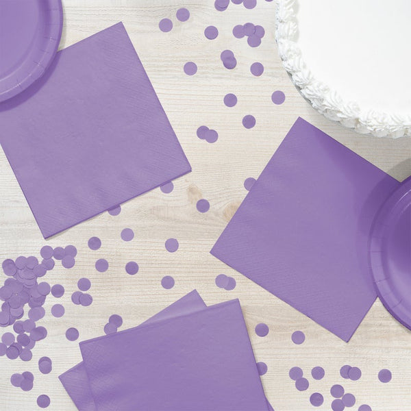 Lunch Napkins, 2-Ply, 50 Count – Luscious Lavender