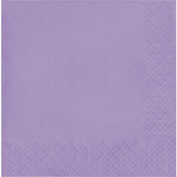 Lunch Napkins, 2-Ply, 50 Count – Luscious Lavender