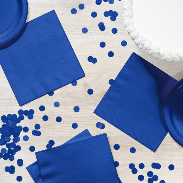 Lunch Napkins 50 Count 2 Piece Cobalt