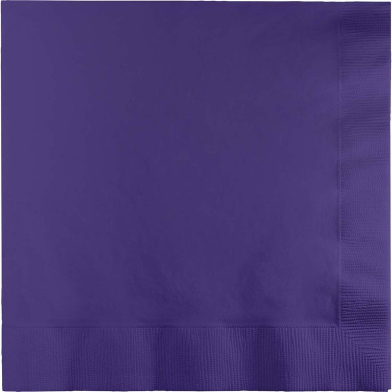 Lunch Napkins 50 Count 2 Piece Purple