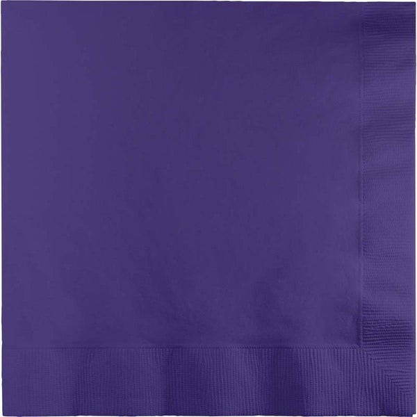 Lunch Napkins 50 Count 2 Piece Purple