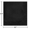 Luncheon Napkin 50 Count 2-Ply Black Velvet