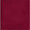 Luncheon Napkin 50 Count 2-Ply Burgundy