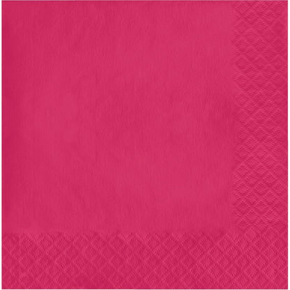 Luncheon Napkin 50 Count 2-Ply Hot Magenta