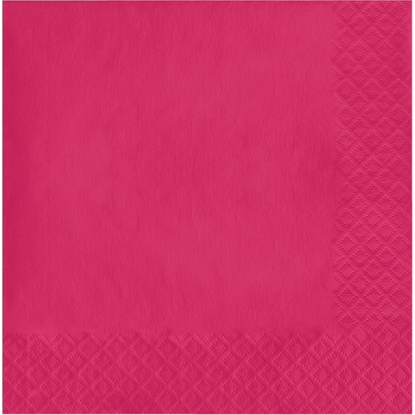Luncheon Napkin 50 Count 2-Ply Hot Magenta