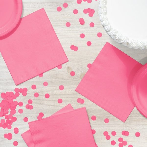 Luncheon Napkins 50ct 2-Ply Candy Pink