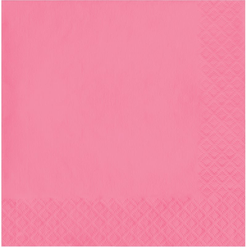 Luncheon Napkins 50ct 2-Ply Candy Pink