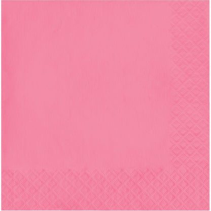 Luncheon Napkins 50ct 2-Ply Candy Pink