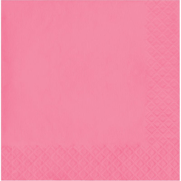 Luncheon Napkins 50ct 2-Ply Candy Pink