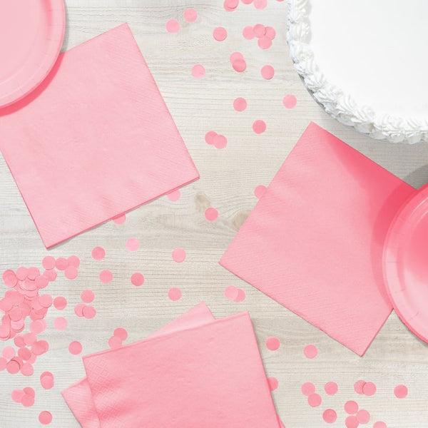Luncheon Napkins 50ct 2-Ply Classic Pink