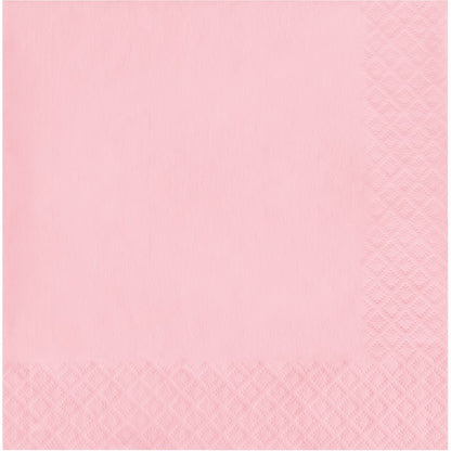 Luncheon Napkins 50ct 2-Ply Classic Pink