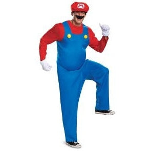 Mario Deluxe Adult Costume - XXL