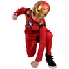Marvel's Official Iron Man Halloween Costume For Kids, Size Small - Poly Jersey Jumpsuit with 3D Molded Half Mask