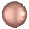 Matte Rose Gold Round Foil Balloon 18"