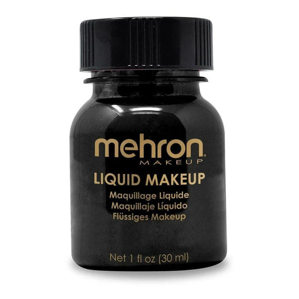 Mehron Liquid Makeup - Professional Liquid Makeup for Face and Body Coverage