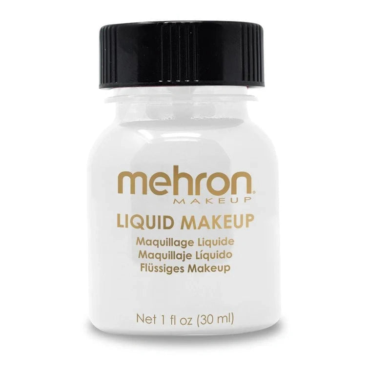 Mehron Liquid Makeup - Professional Liquid Makeup for Face and Body Coverage