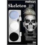 Mehron Tri-Color Palette - Skeleton 0.75oz