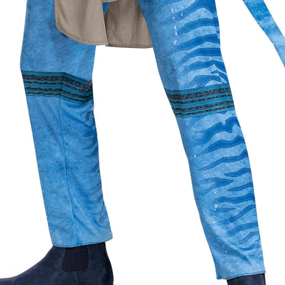 Men's Avatar Deluxe Jake Costume, As Shown, Men's Size Extra Large 42-46
