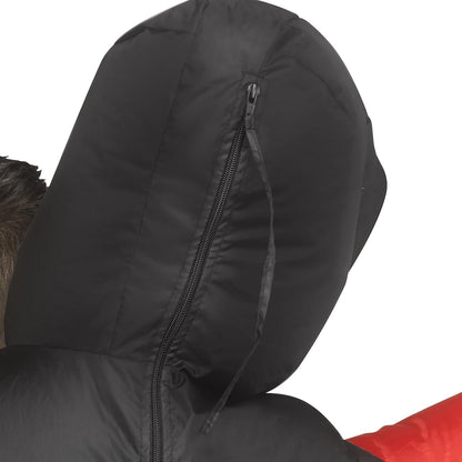 Men's Ghost Face Piggy Back Inflatable Costume, One Size Standard up to 200lbs