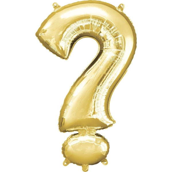 Metallic Balloon - Jumbo Symbol Gold ?