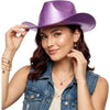 Metallic Purple Cowboy Hat