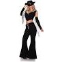 Midnight Cowgirl Costume - Medium