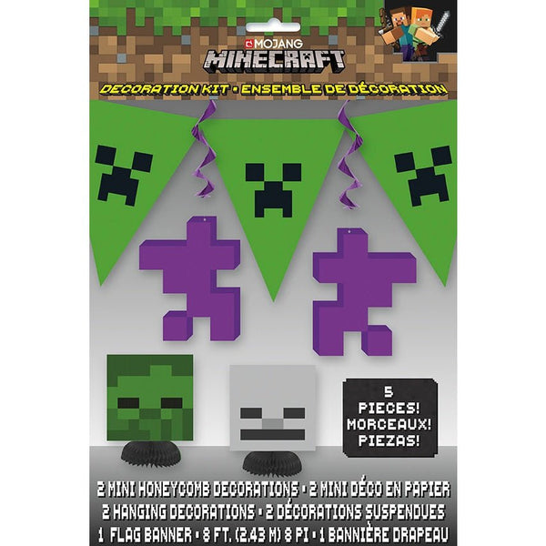 Minecraft Decor Kit 5 Pieces