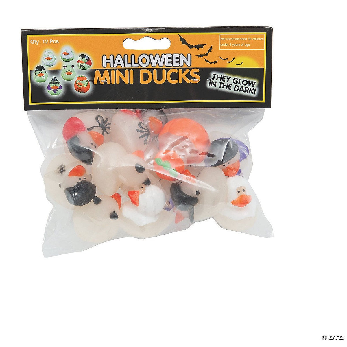 Mini Glow in the Dark Rubber Duckies