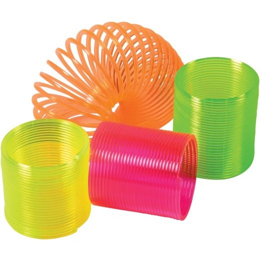 Mini Neon Springs, Set of 12