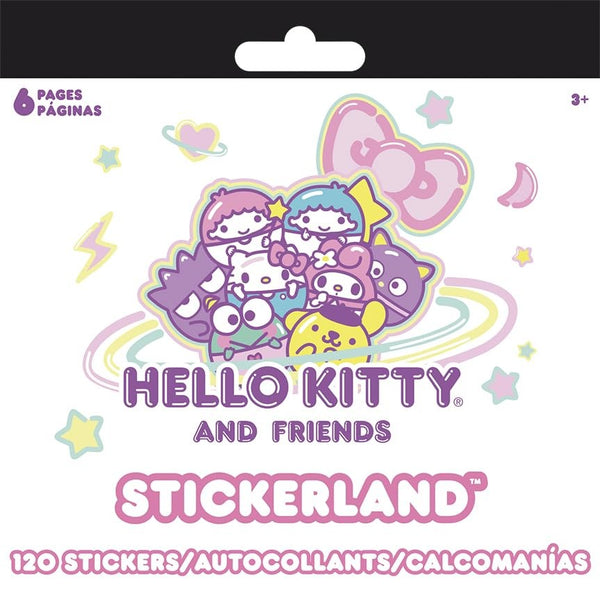 Mini Stickerland Pad - Hello Kitty And Friends