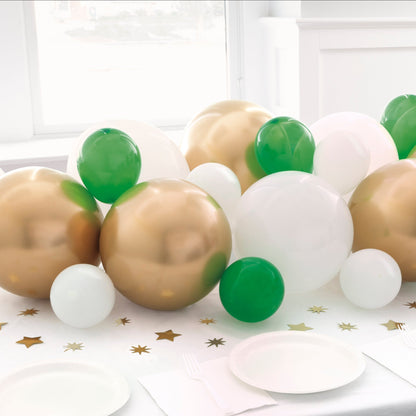 Modern Christmas Dark Green Balloon Garland