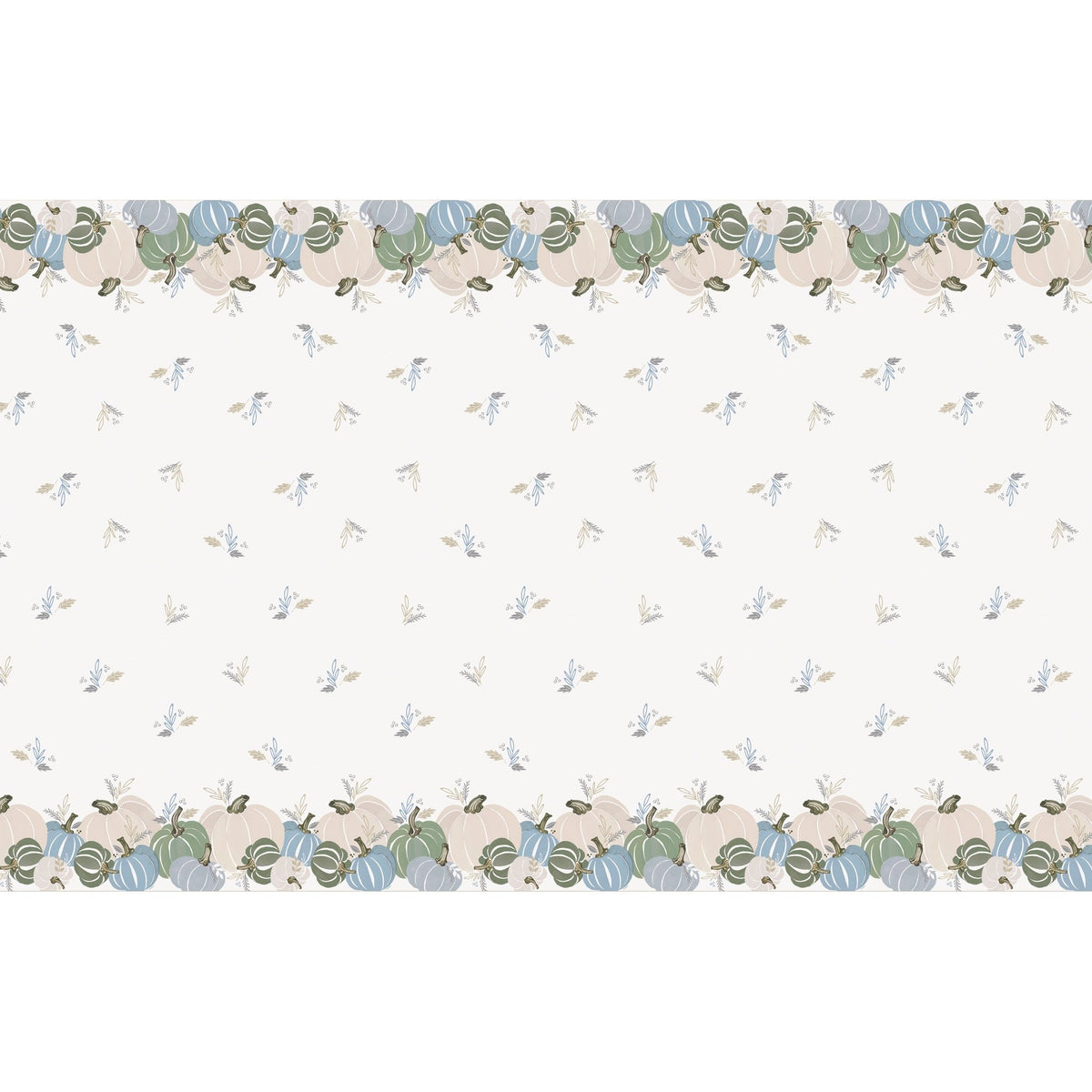 Table Cover - Plastic, Modern Pastel Thanksgiving, 54" x 84"