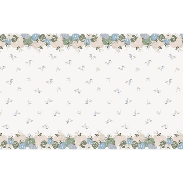 Table Cover - Plastic, Modern Pastel Thanksgiving, 54" x 84"