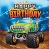 Monster Truck Rally "Happy Birthday" Luncheon Napkins